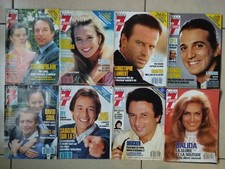 Lot de 8 télé 7 jours de