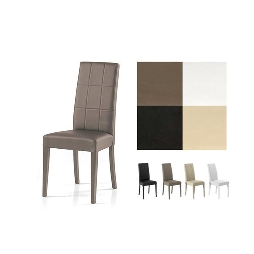 Chaise liu cuir éco - liu,