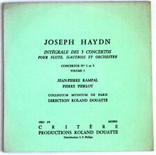Critère HAYDN Concertos for Flûte and Oboe N°1 & 5 RAMPAL PIERLOT Roland DOUATTE