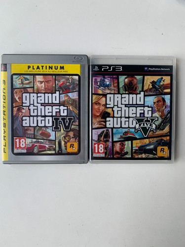 Lot jeux grand theft - jeux, auto