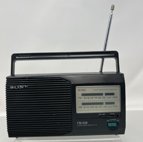 Sony icf portable fm - sony, am/fm