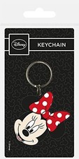 Disney porte-clés caoutchouc Minnie Mouse 6 cm porte clé mickey keychain 383217