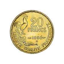 Superbe Guiraud 20 Francs 1950
