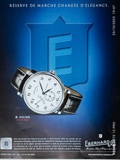 EBERHARD vintage Watch Print Ad !! " Super Watch "