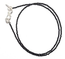 925 Argent Fin Noir Zircon