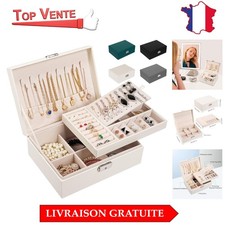 Coffret à Bijoux en Cuir