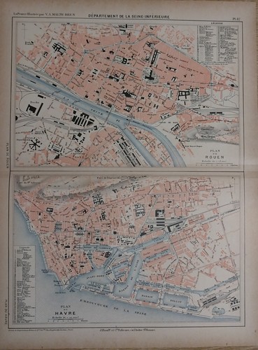Carte geographique 1883 - de,