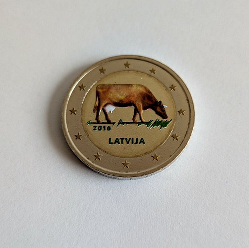 Lettonie 2016 vache - lettonie,