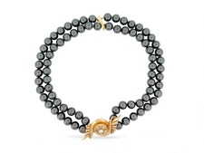 NEUF COLLIER DOUBLE RANGS