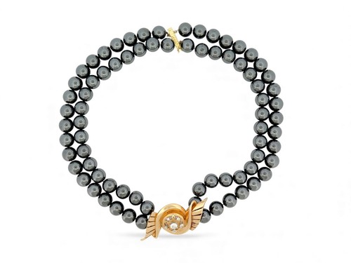 Neuf collier double rangs - neuf,