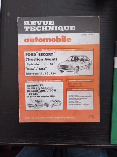 Revue technique ford escort - ford,