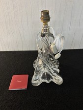 Pied de lampe en cristal de Baccarat modèle13