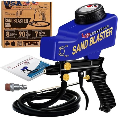 Air compressor powered - air, soda