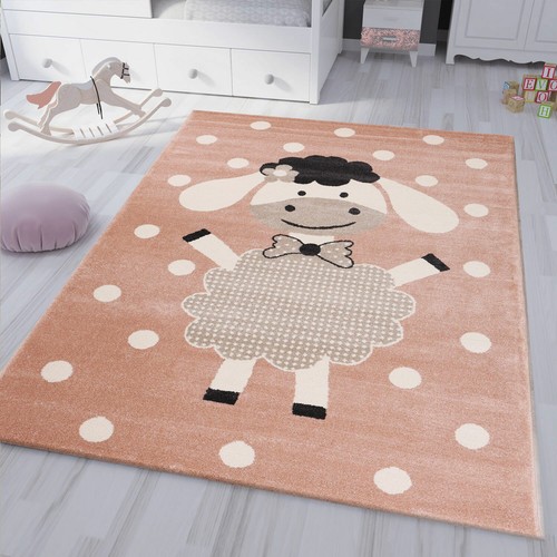 Tapis enfant heureux mouton - tapis,