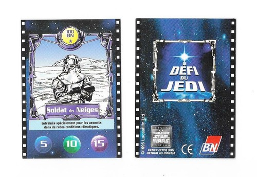 Carte défi jedi - carte,