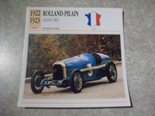 Carte fiche rolland - carte,