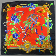 Magnifique foulard vintage "