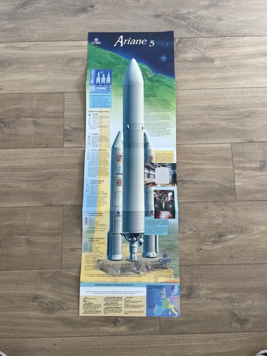 Dépliant géant ariane - ariane, 5