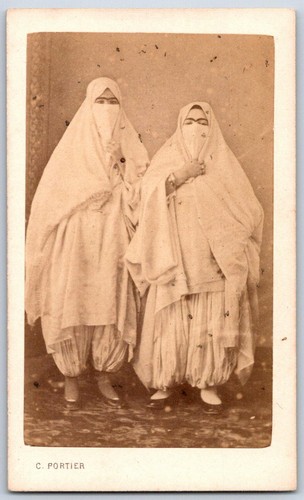 Cdv 1870 algérie - 1870, femmes