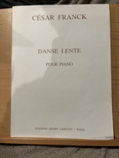 César Franck Danse lente pour