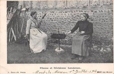 CPA 40 FILEUSE ET DEVIDEUSE