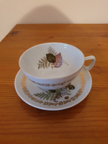 Tasse soucoupe en - et,