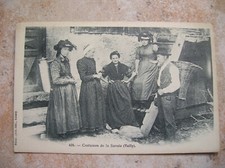 CPA COSTUMES DE LA SAVOIE (VAILLY) (73)  (OH)