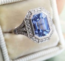 Bague de fiançailles art