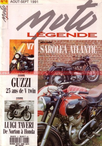 Moto legende dossier guzzi - legende,