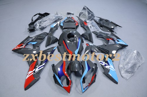 Black carbon fiber blue - fiber, red