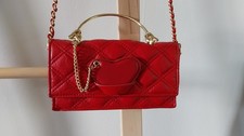 Sac main bandoulière rouge - à,