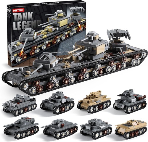 1165 piece ww2 army tank - army, toys