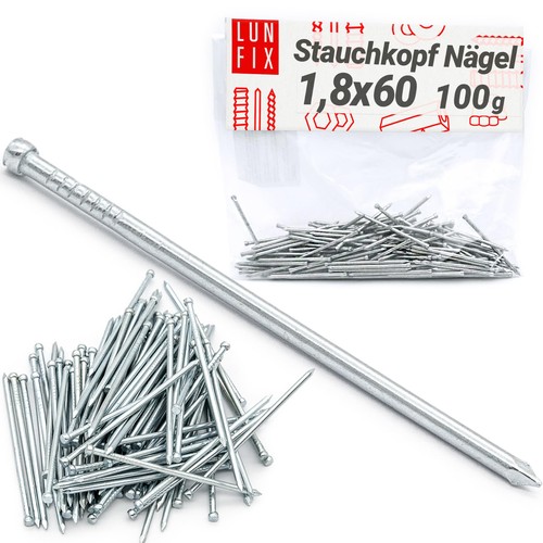 Clous 8x60mm 100g 100 - 100g, pcs