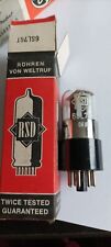 UN TUBE RSD 6SL7GT NEUF NEW NOS IN BOX