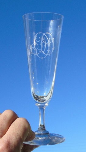 Baccarat flûte à champagne - -,