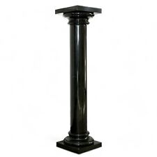 Colonne En Marbre Noir Acceglio Design Intérieur Extérieur H 100cm