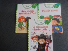 lot de 3 livres pour enfant - J'apprends à lire avec Sami et Julie