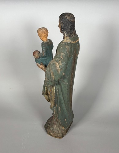 Vierge enfant bois - vierge, l'enfant