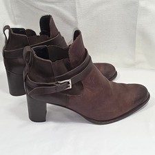 Heschung brown leather wrap - brown,