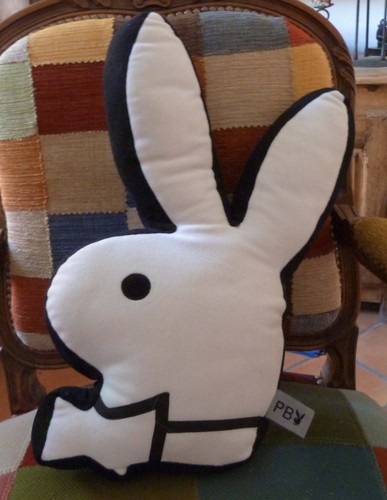 Lapin play boy coussin - play,