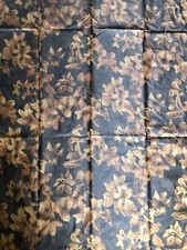 Coupon de taffetas de soie imprimé chaîne 350 x 90 cm