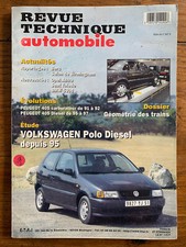 Revue Technique RTA VW VOLKSWAGEN POLO Diesel depuis 1995 - Nr 611 de 1998