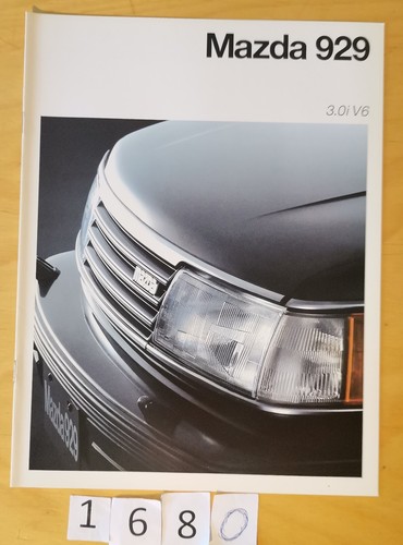 Mazda 929 v6 prospectus - mazda,
