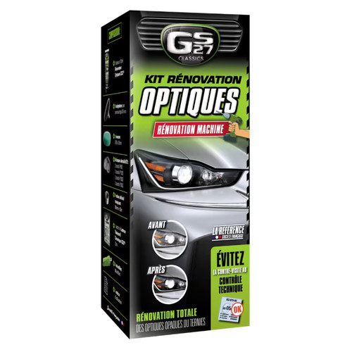Kit rénovateur optiques - rénovateur,