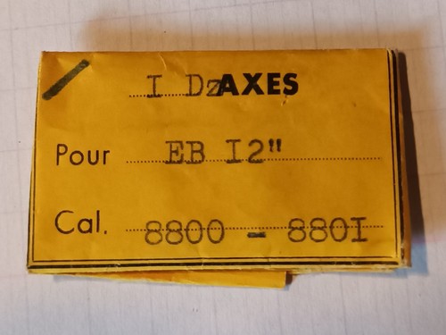 Axe balancier unruhwelle - balancier,