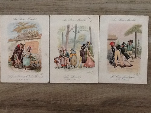 Lot grands chromos bon - grands, au