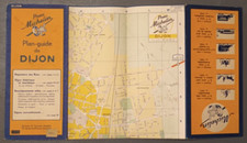 Pneu MICHELIN - Plan Guide de DIJON- 1947-Répertoire des rues -  Etat NEUF