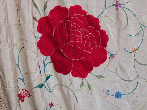 Silk flamenco manton - silk,,