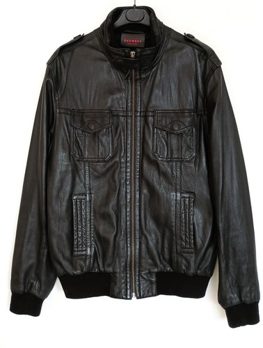 Blouson cuir luxueux homme - luxueux,