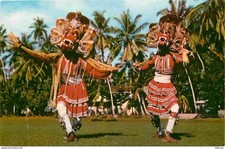 Sri Lanka - Devil dancers - Masques - Folklore - Scènes et Types - CPM format CP